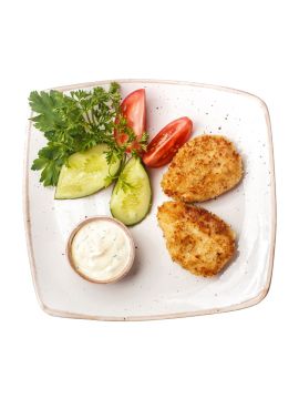 Куриные котлетки с овощами 250 гр.